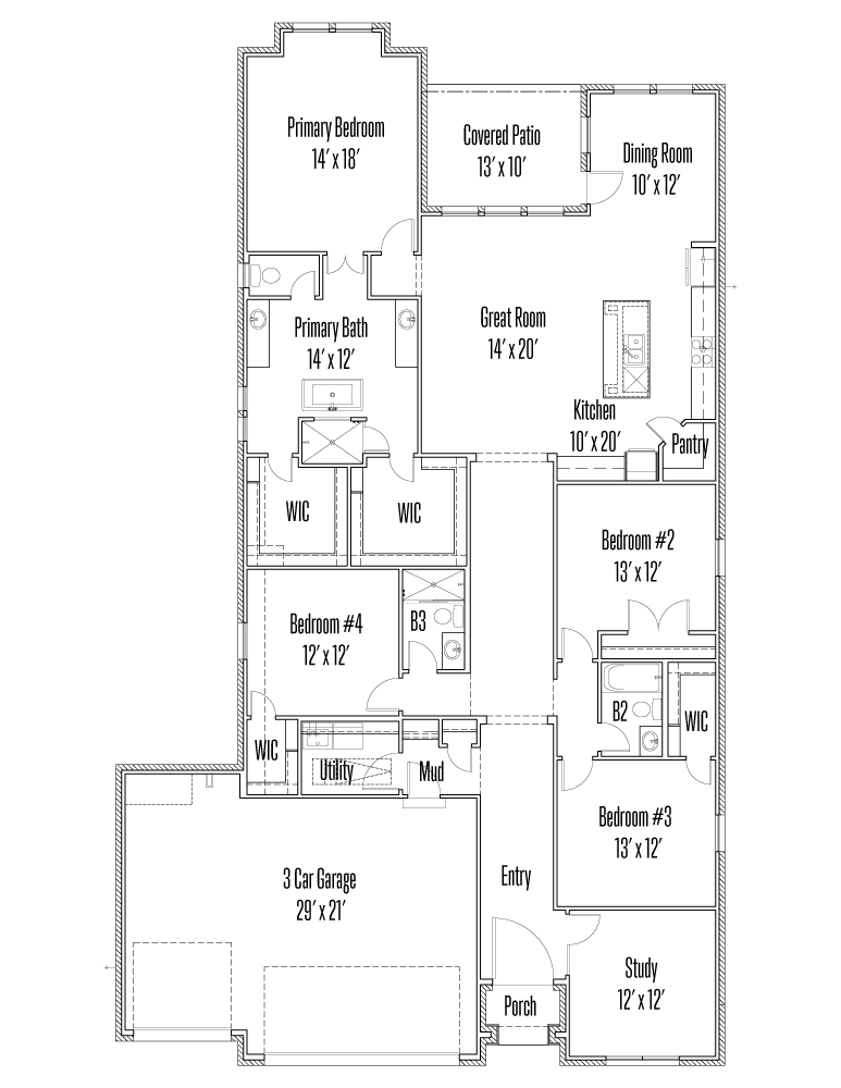 1620 Eaton Park Floorplan Image - Floor Plan