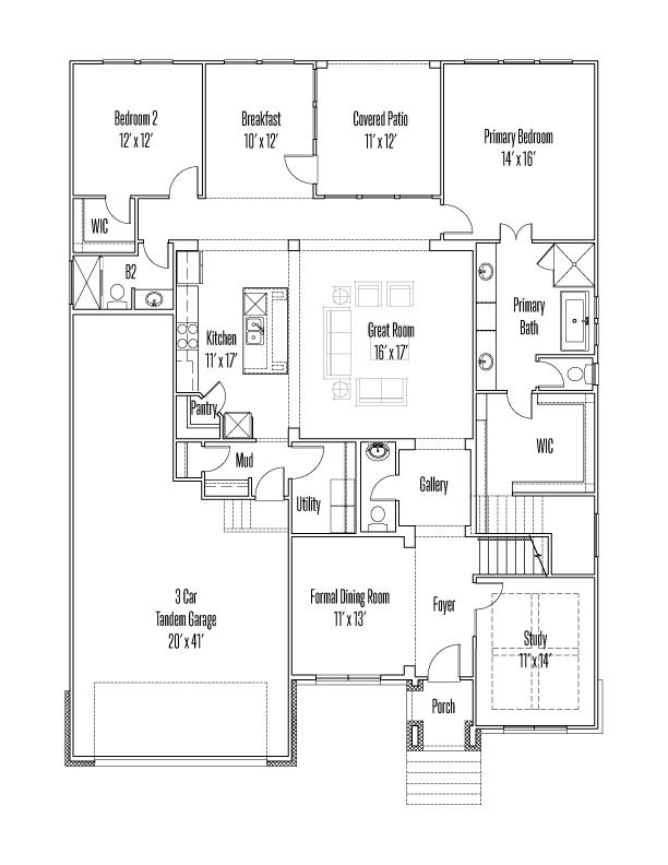 221 Vizcaya Floorplan Image - First Floor