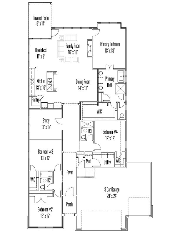 3022 Agar Park Floorplan Image - Floor Plan