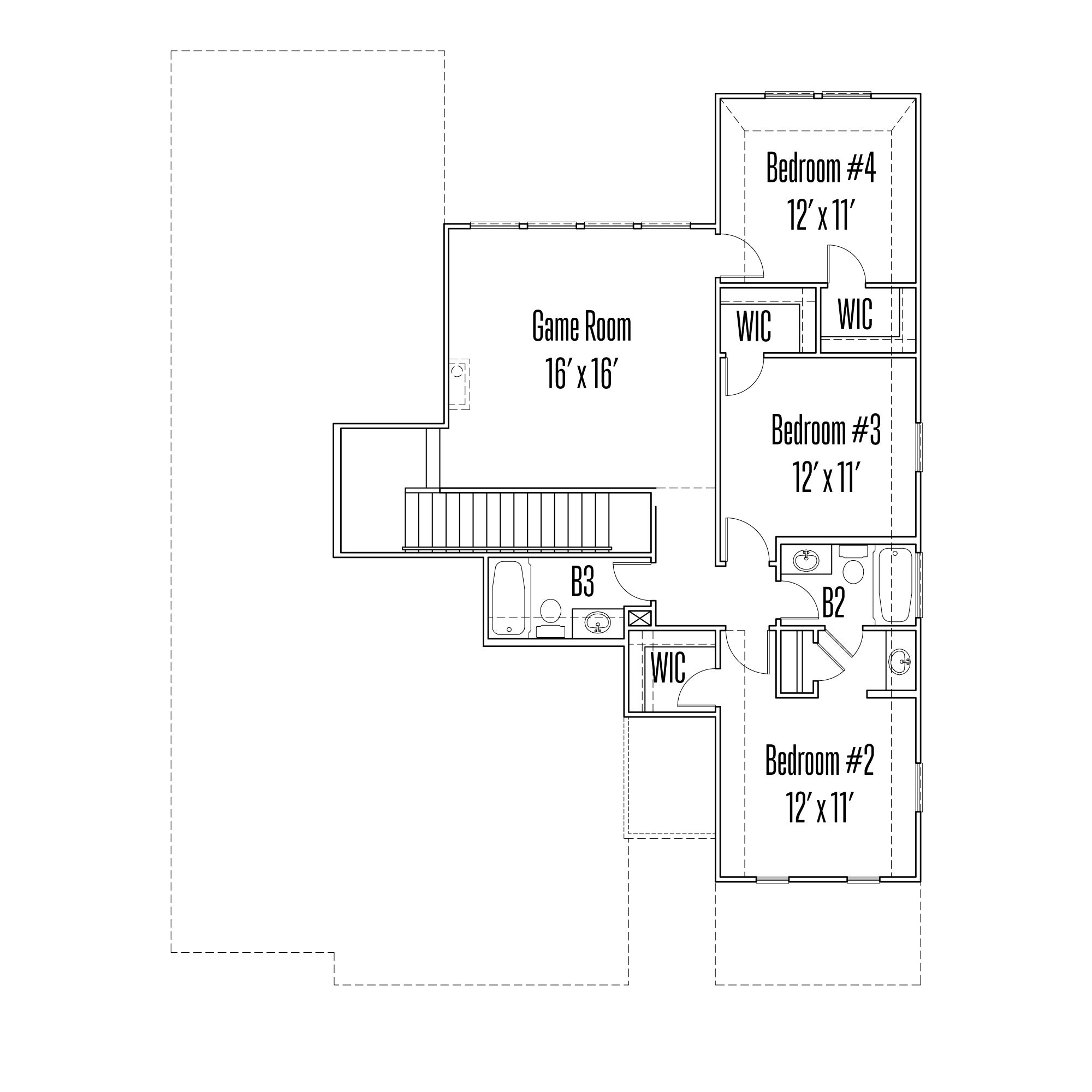 29531 Elkhorn Ridge Floorplan Image - Second Floor