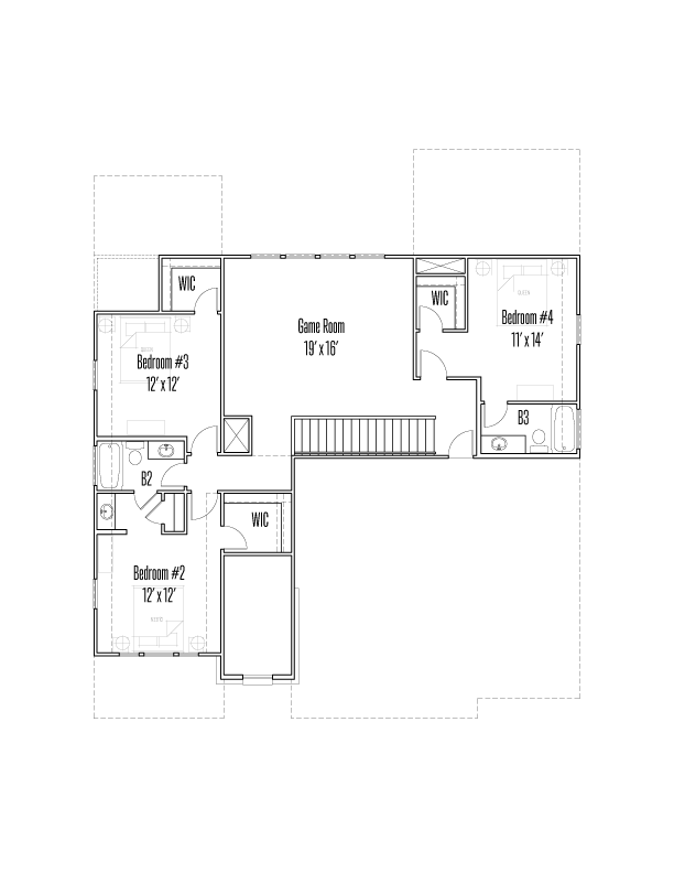 1616 Eaton Park Floorplan Image - Second Floor