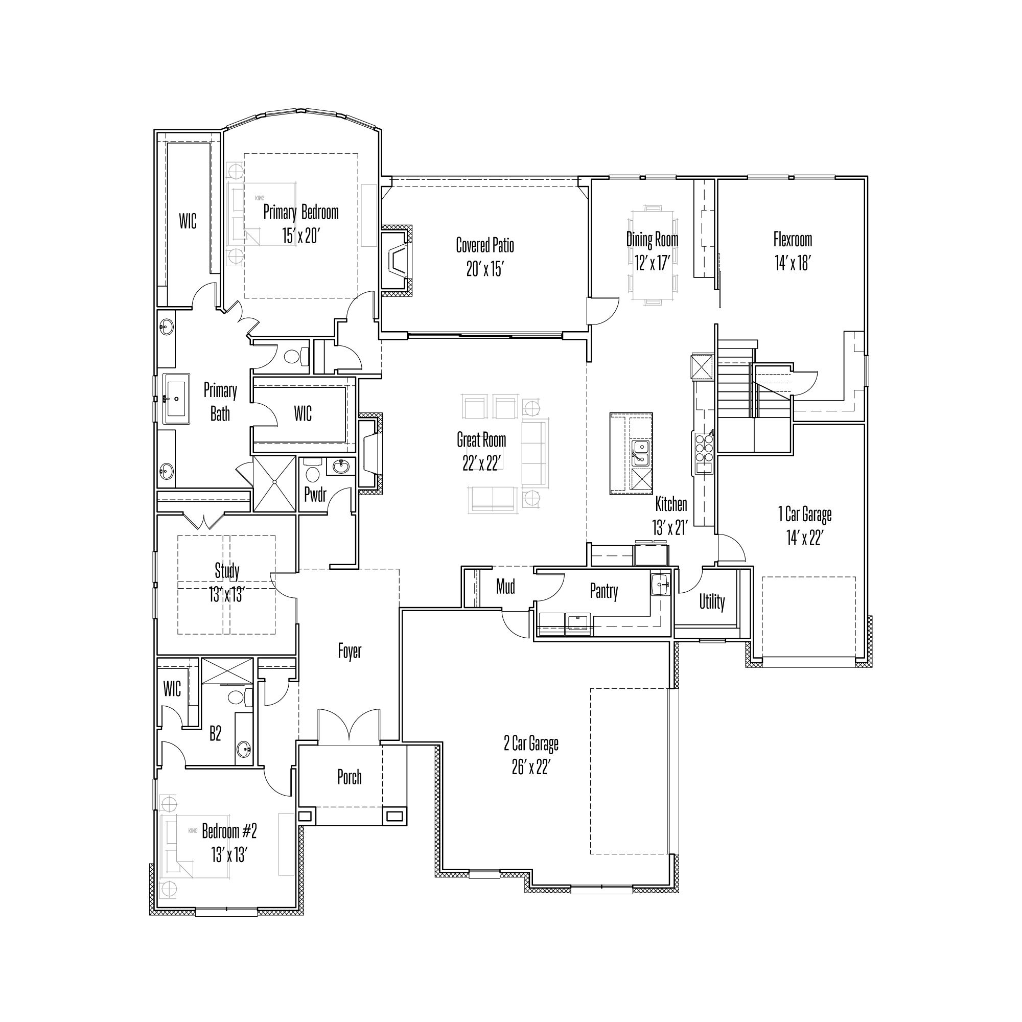 104 Alonzo Floorplan Image - First Floor