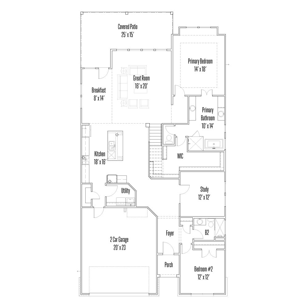 28415 Cohaset Way Floorplan Image - First Floor