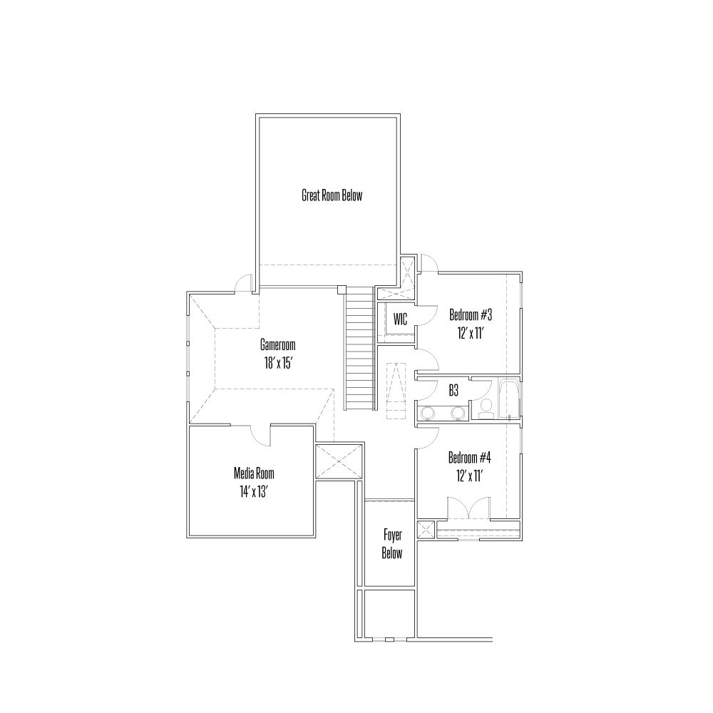 28415 Cohaset Way Floorplan Image - Second Floor