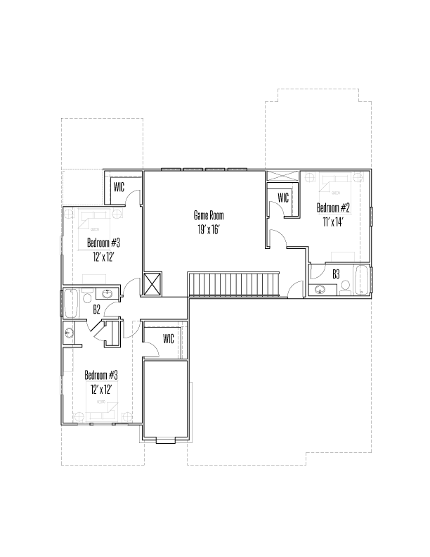 1616 Eaton Park Floorplan Image - Second Floor