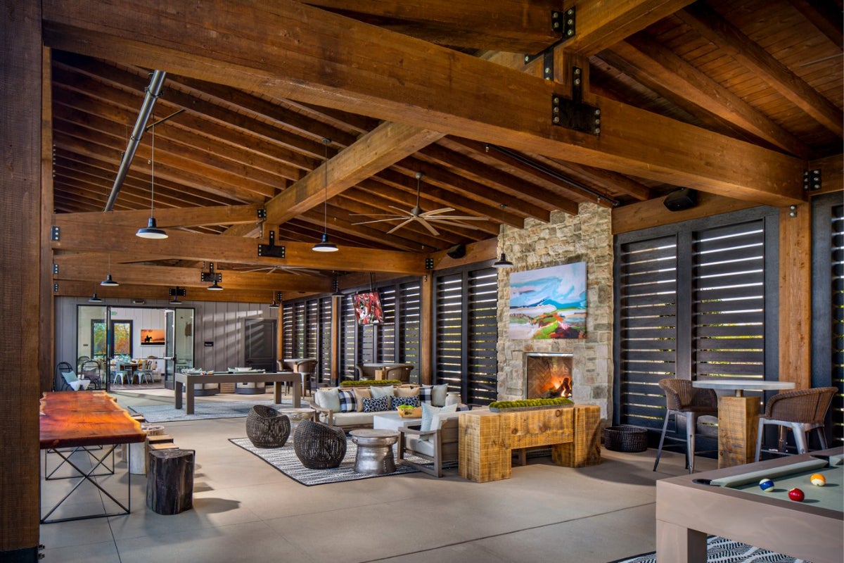 The Hangout at The Ranch House Clubhouse