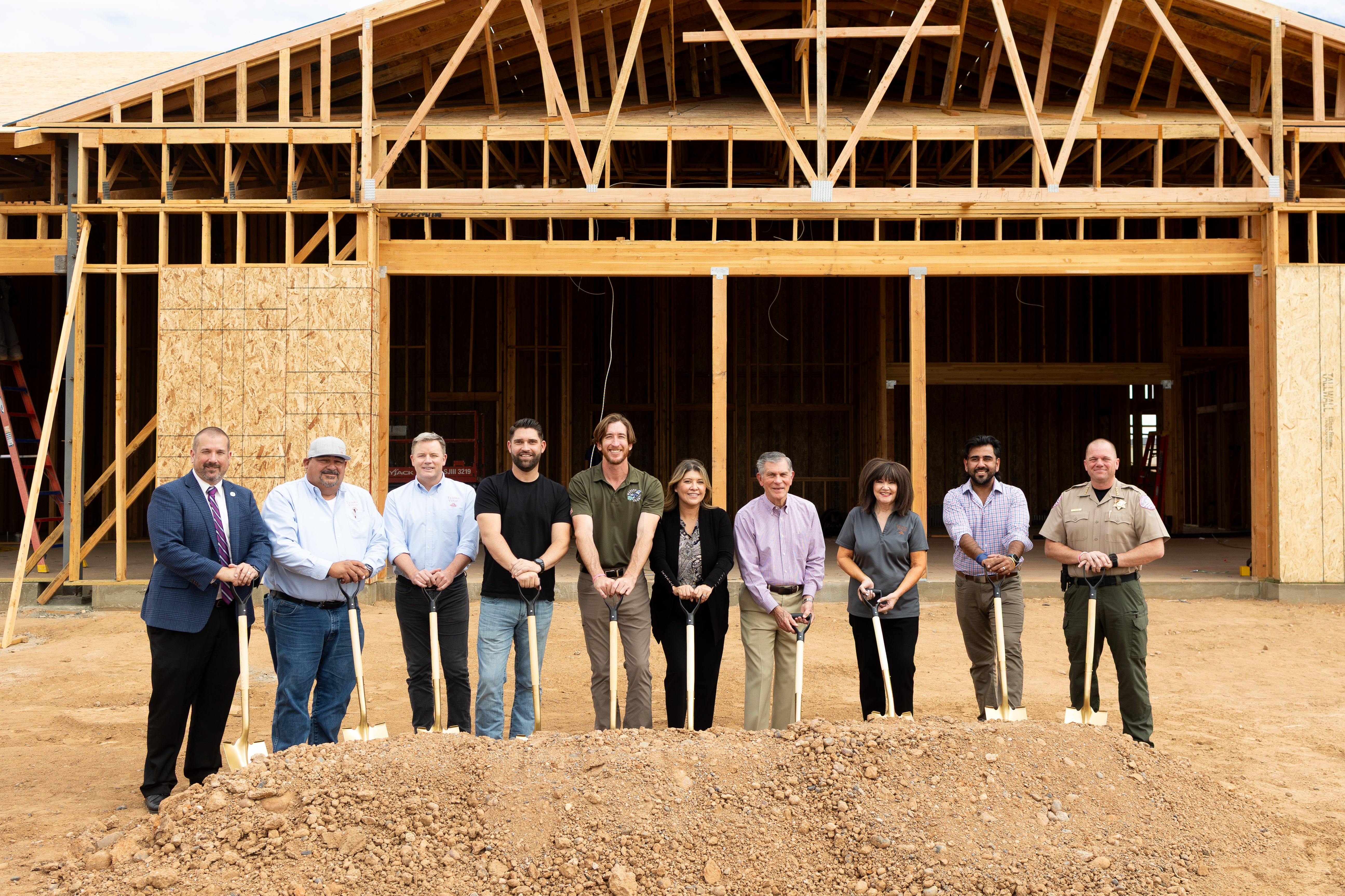 Groundbreaking at Tesoro Viejo Fuel Station