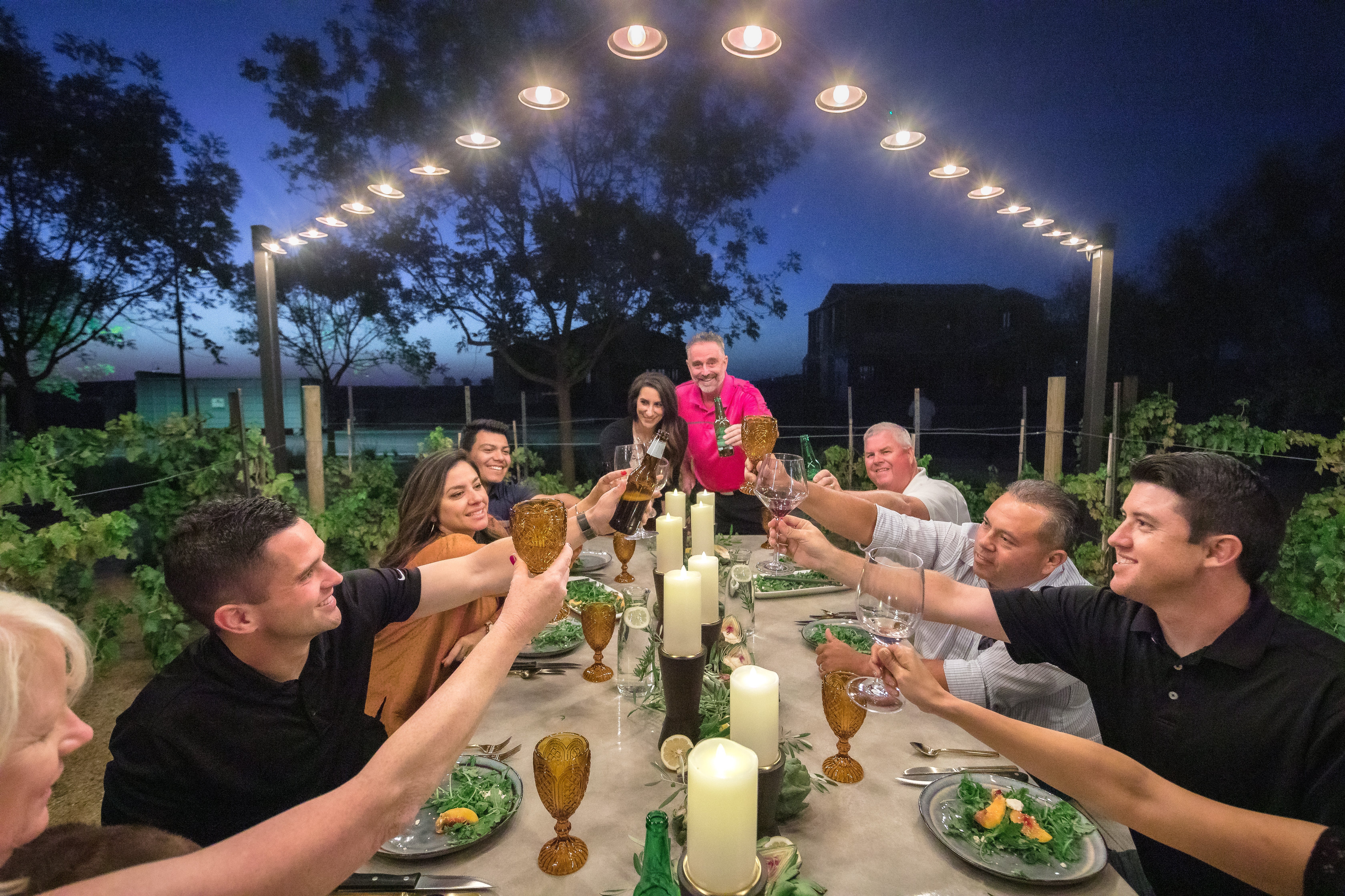 Enjoy dining alfresco at Harvest Park, in Tesoro Viejo