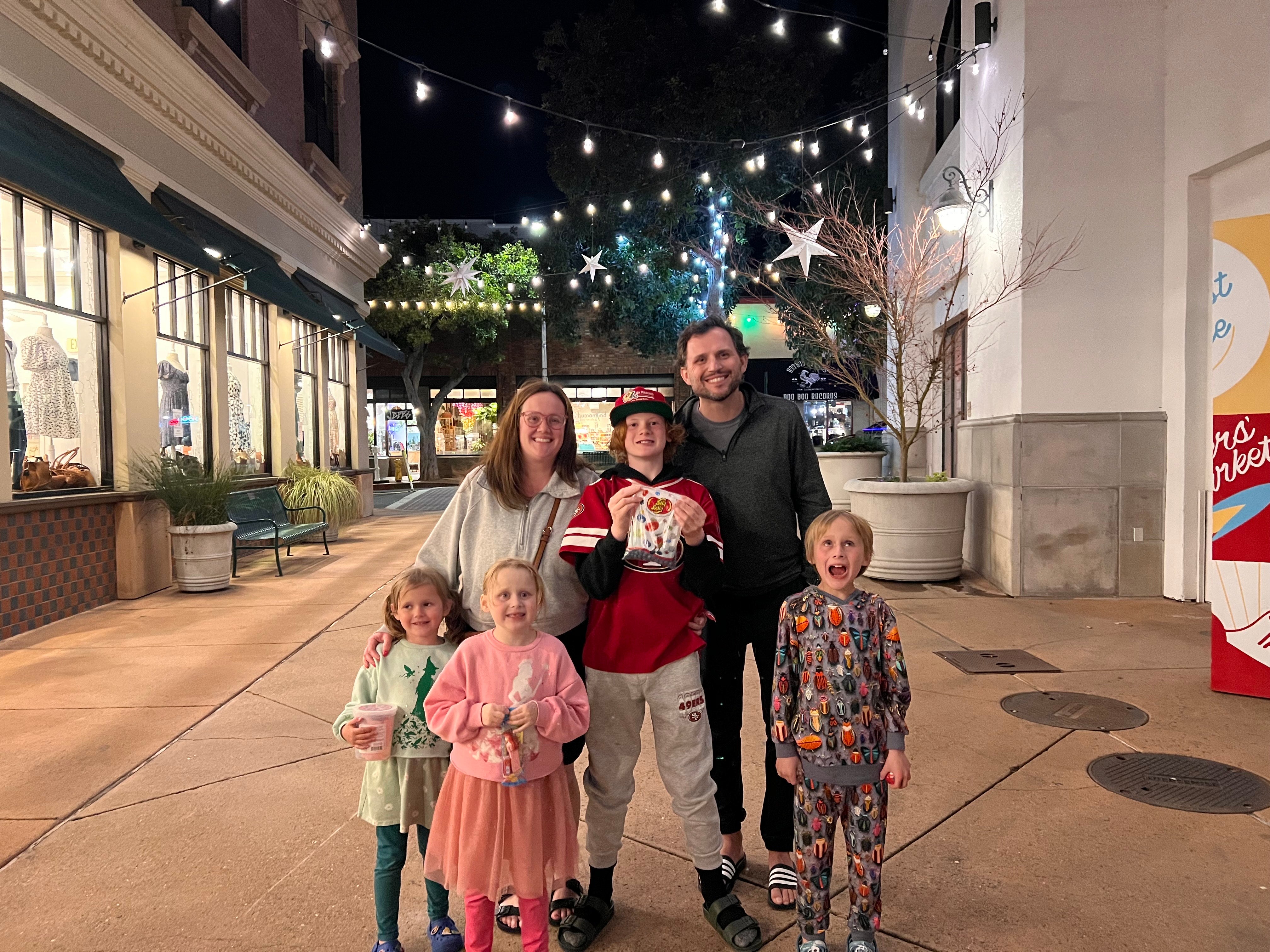 The Sherritt family recently moved to Tesoro Viejo drawn to its close community feel