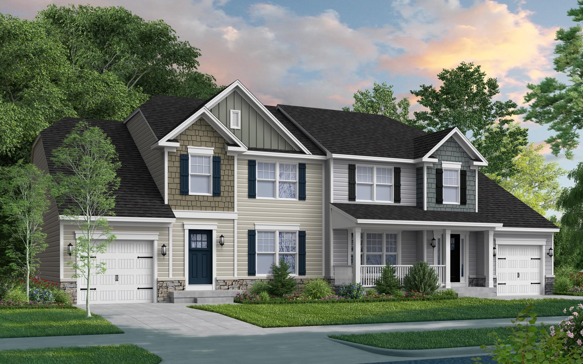 The Denver Duplex New Home from Gemcraft Homes