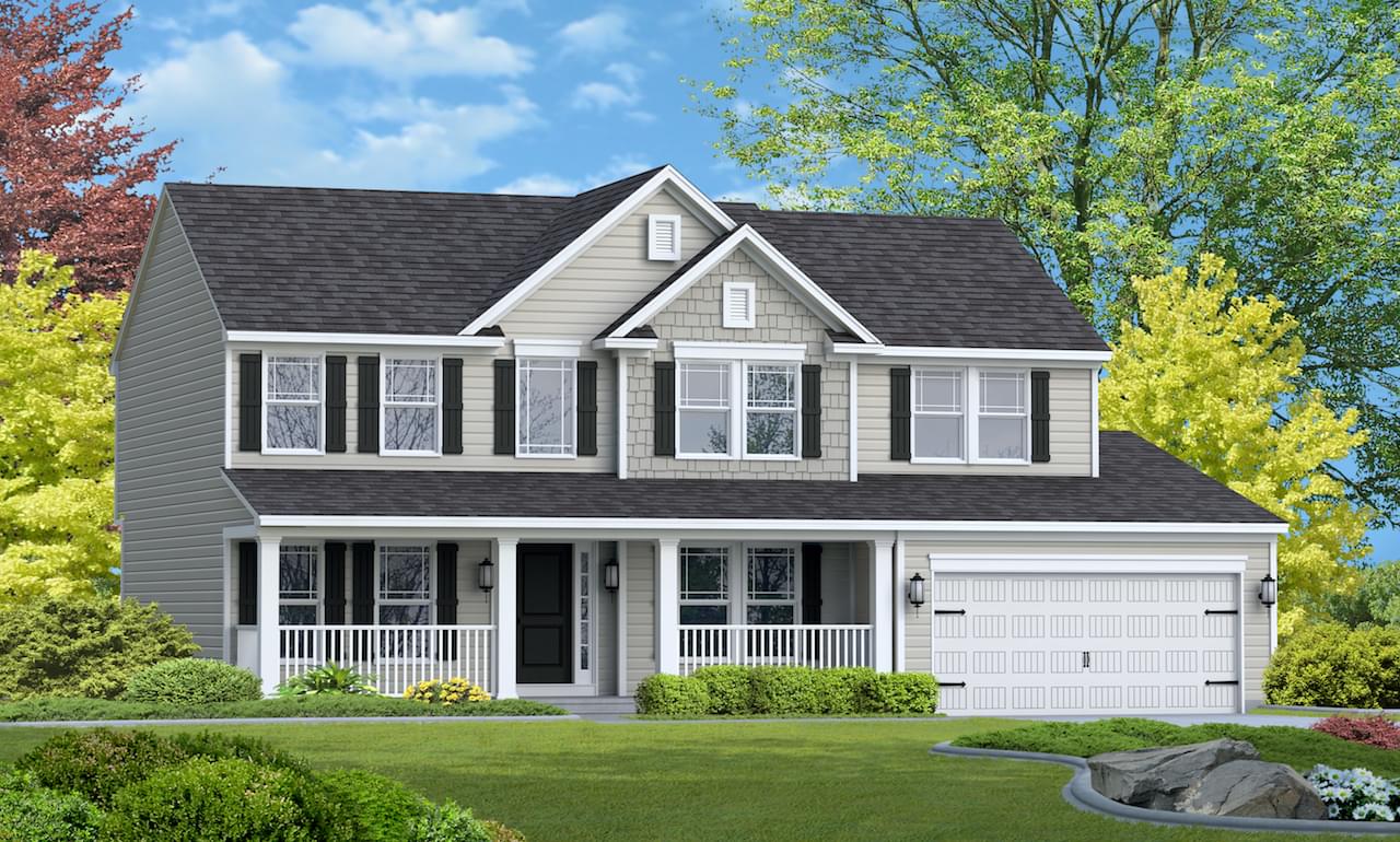 The Raleigh I New Home in Waynesboro, PA Brimington from Gemcraft Homes