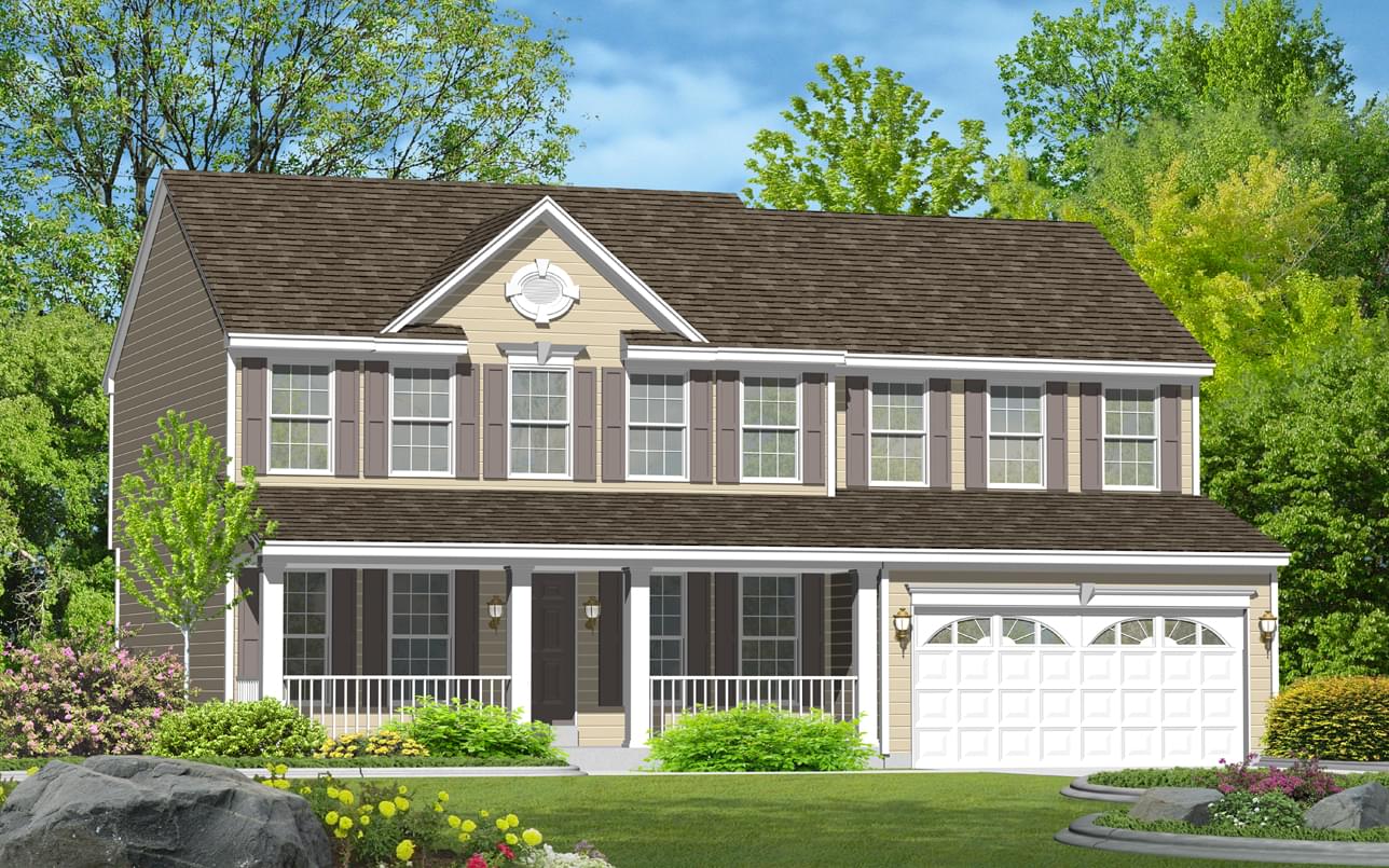 The Raleigh II New Home from Gemcraft Homes