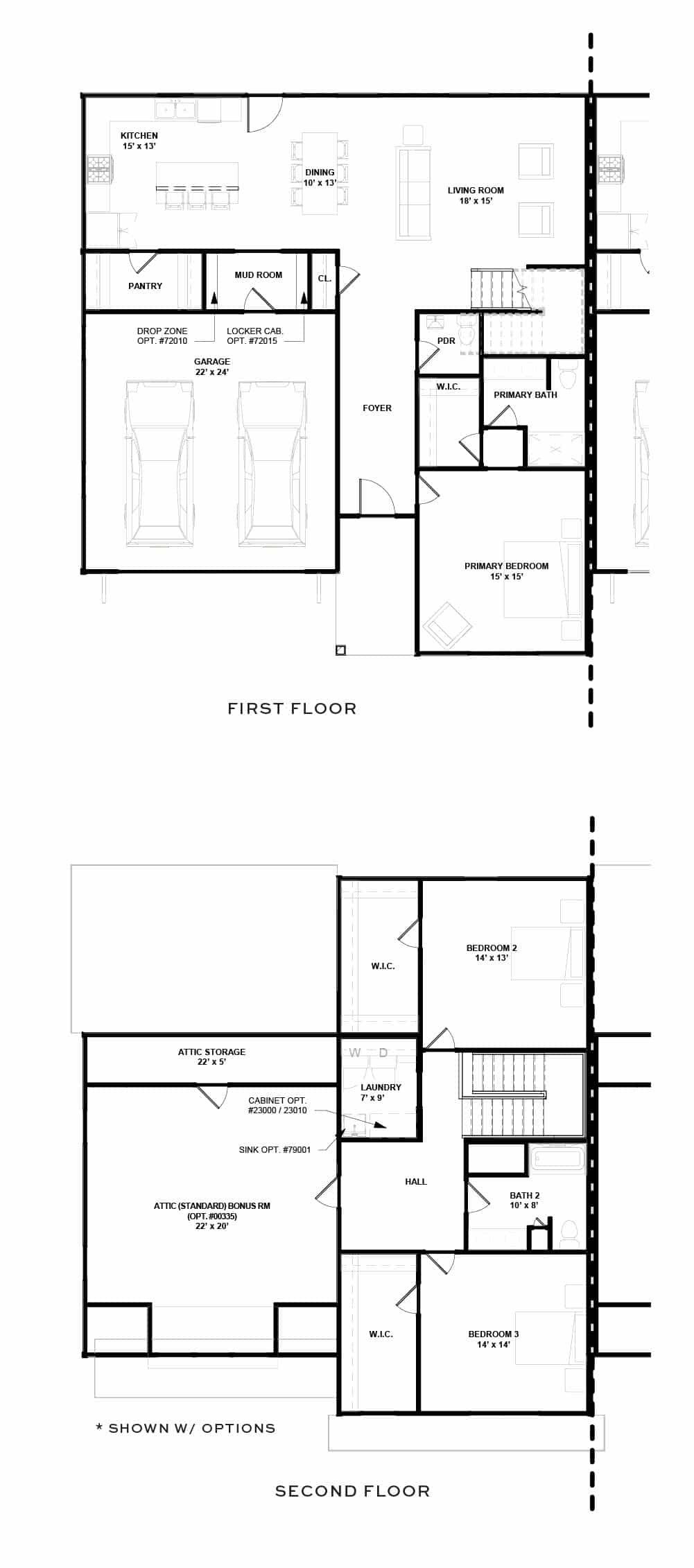 401 Oak Hammock Court - featured floorplan in Johns Island South Carolina