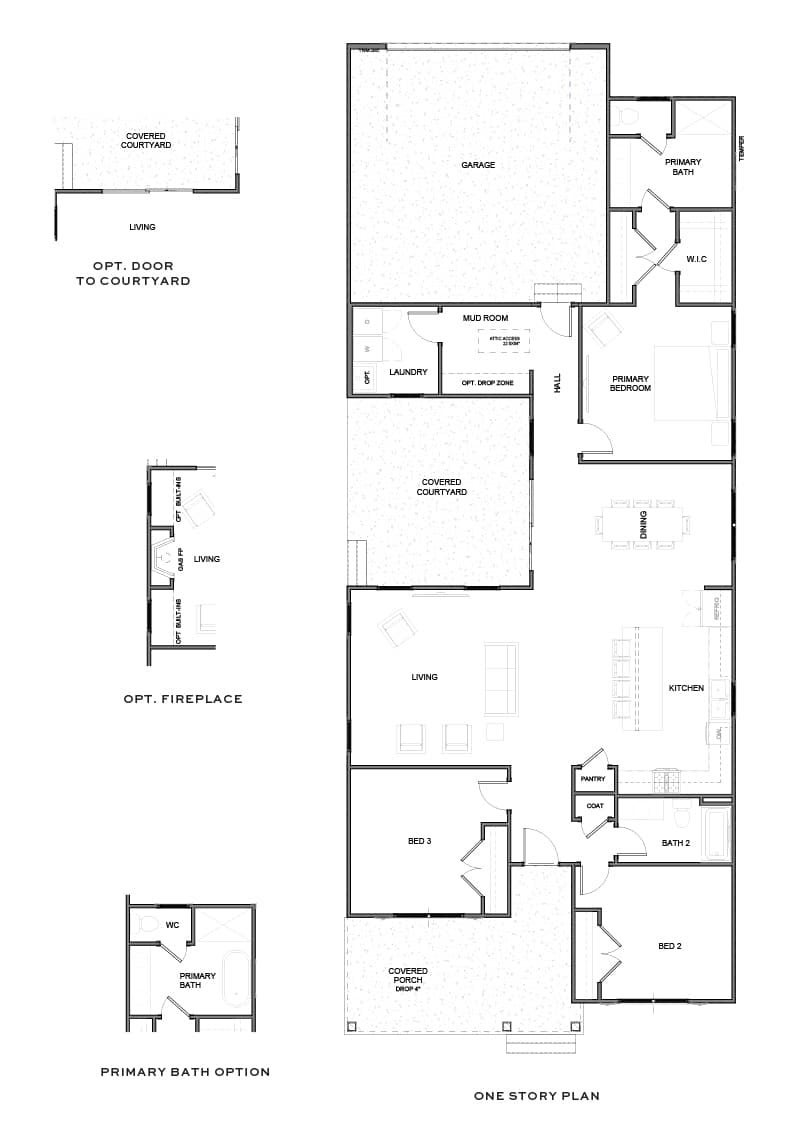 392 Longhill Drive - featured floorplan in Wilmington North Carolina