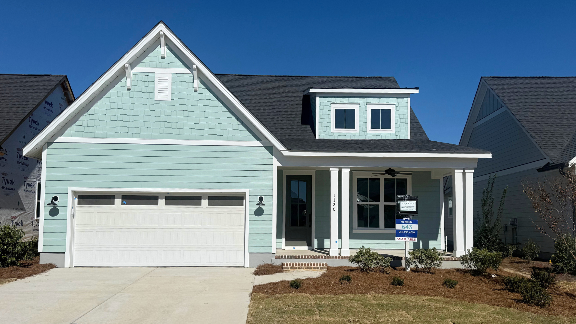 1320 Trisail Terrace - featured elevation in Wilmington North Carolina