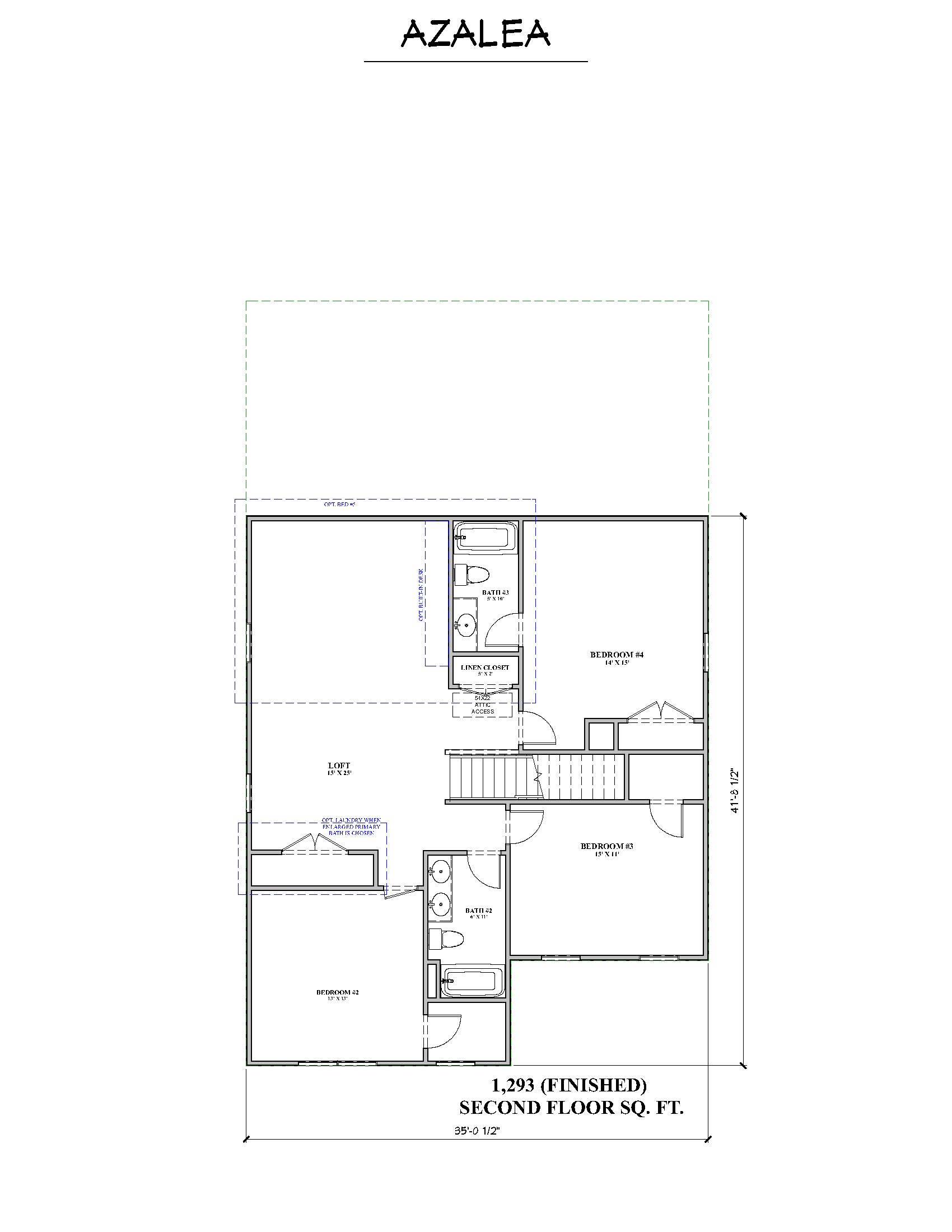 737 Caisson Run - featured floorplan in Wilmington North Carolina