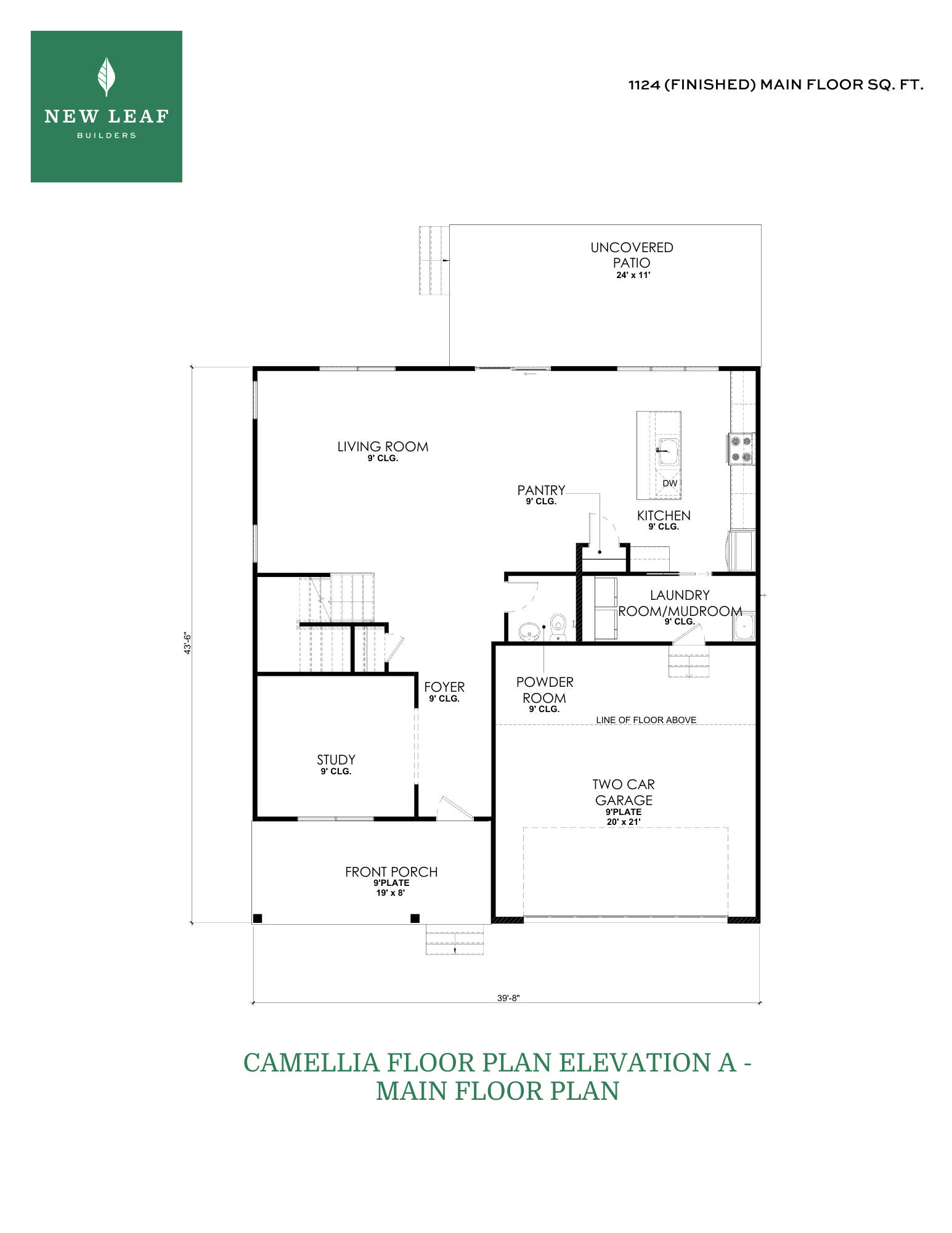 3120 Gresham Place - featured floorplan in Leland North Carolina