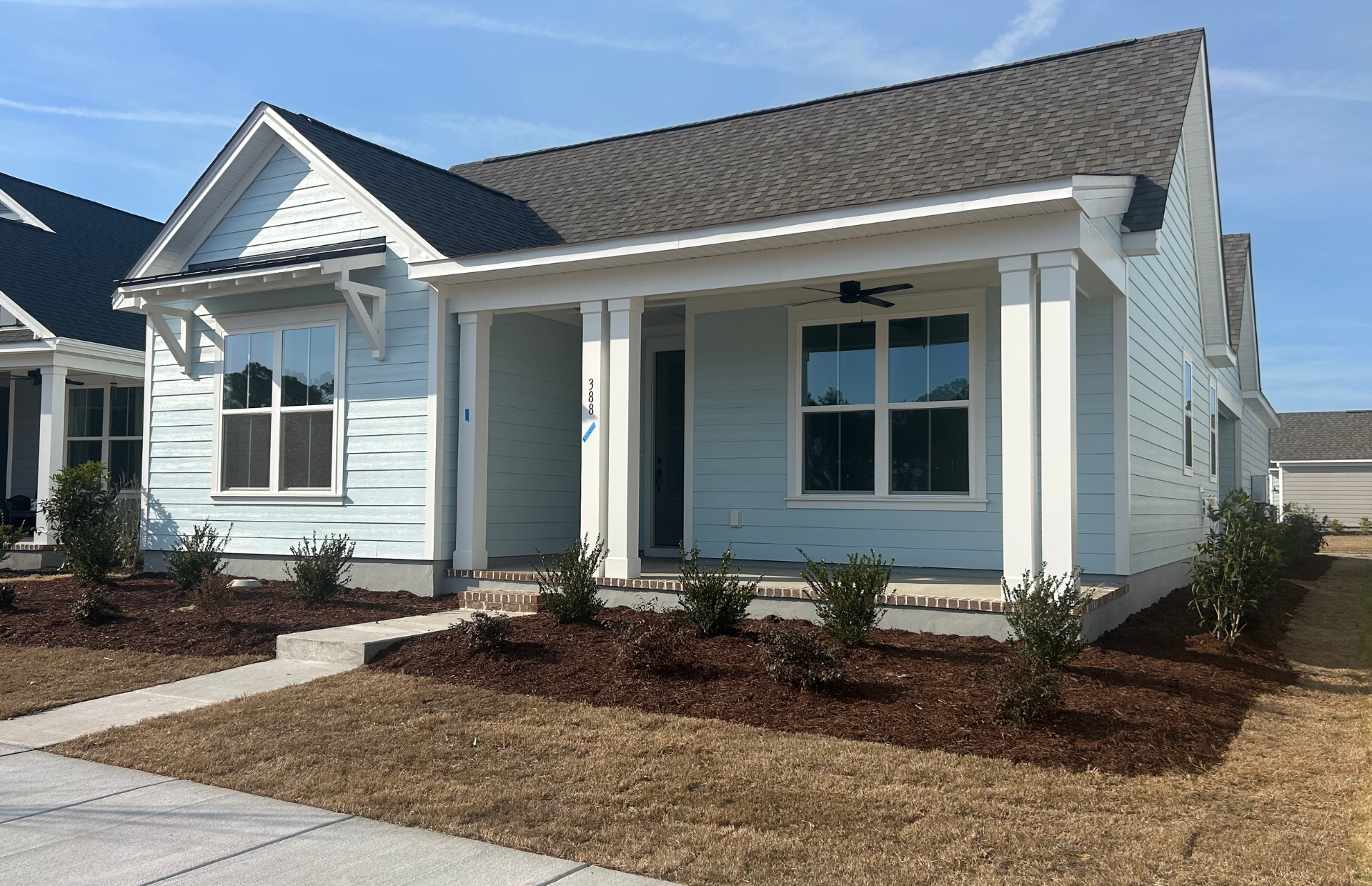 388 Longhill Drive - featured elevation in Wilmington North Carolina