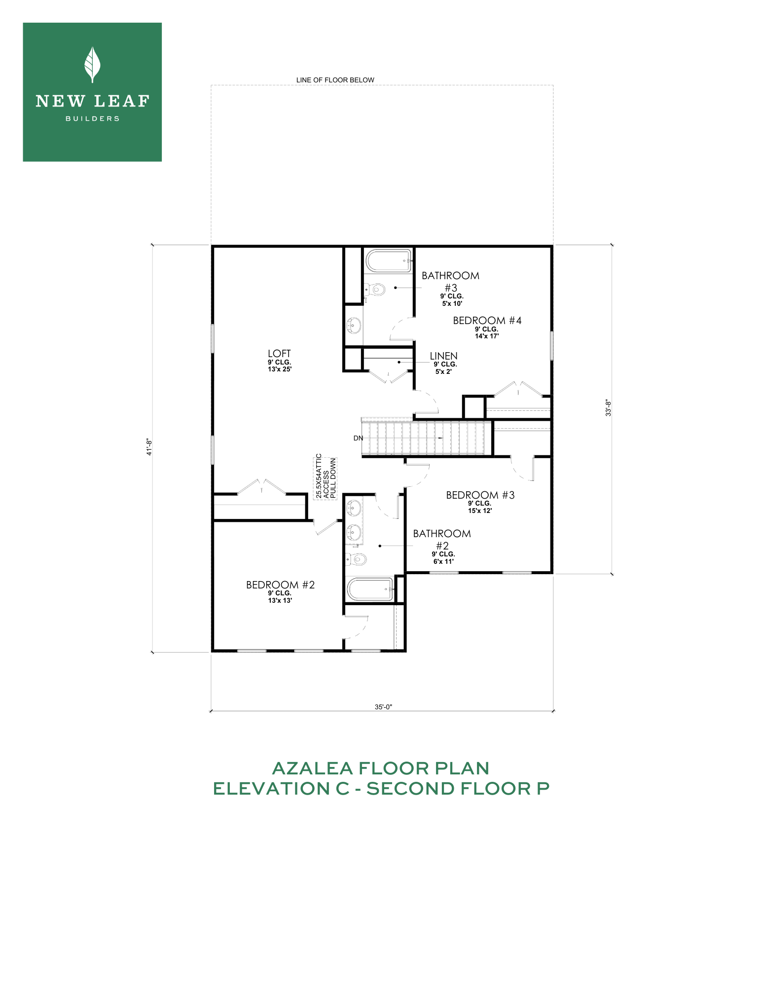 2204 Sandbrook Loop - featured floorplan in Leland North Carolina