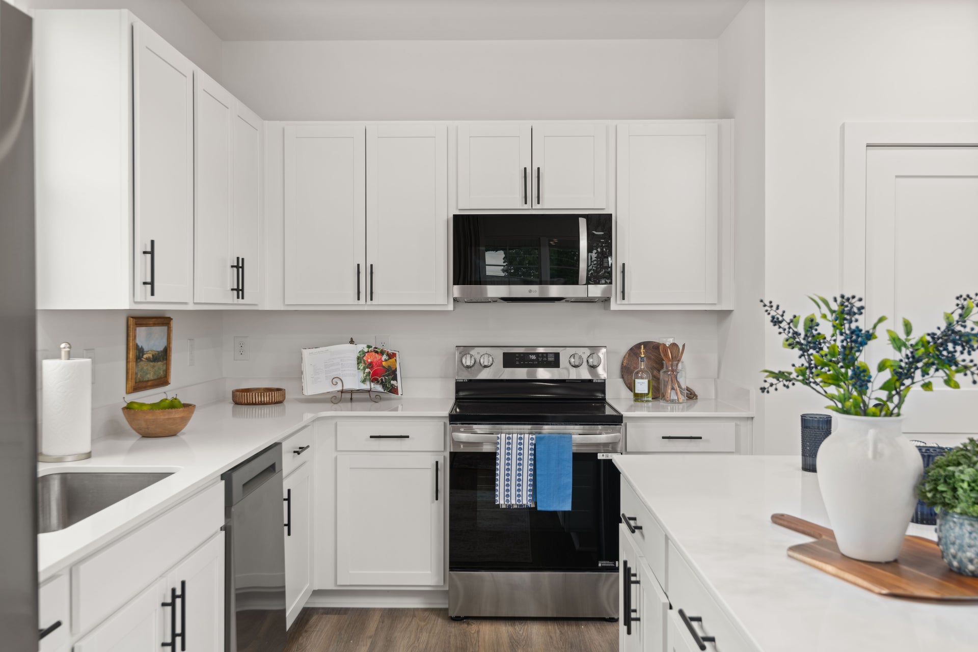 Kitchen in a Banner Built home at The Woodlands
