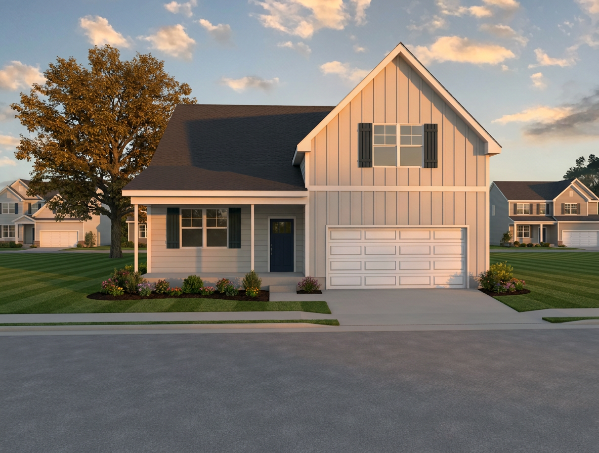 Legacy South home exterior