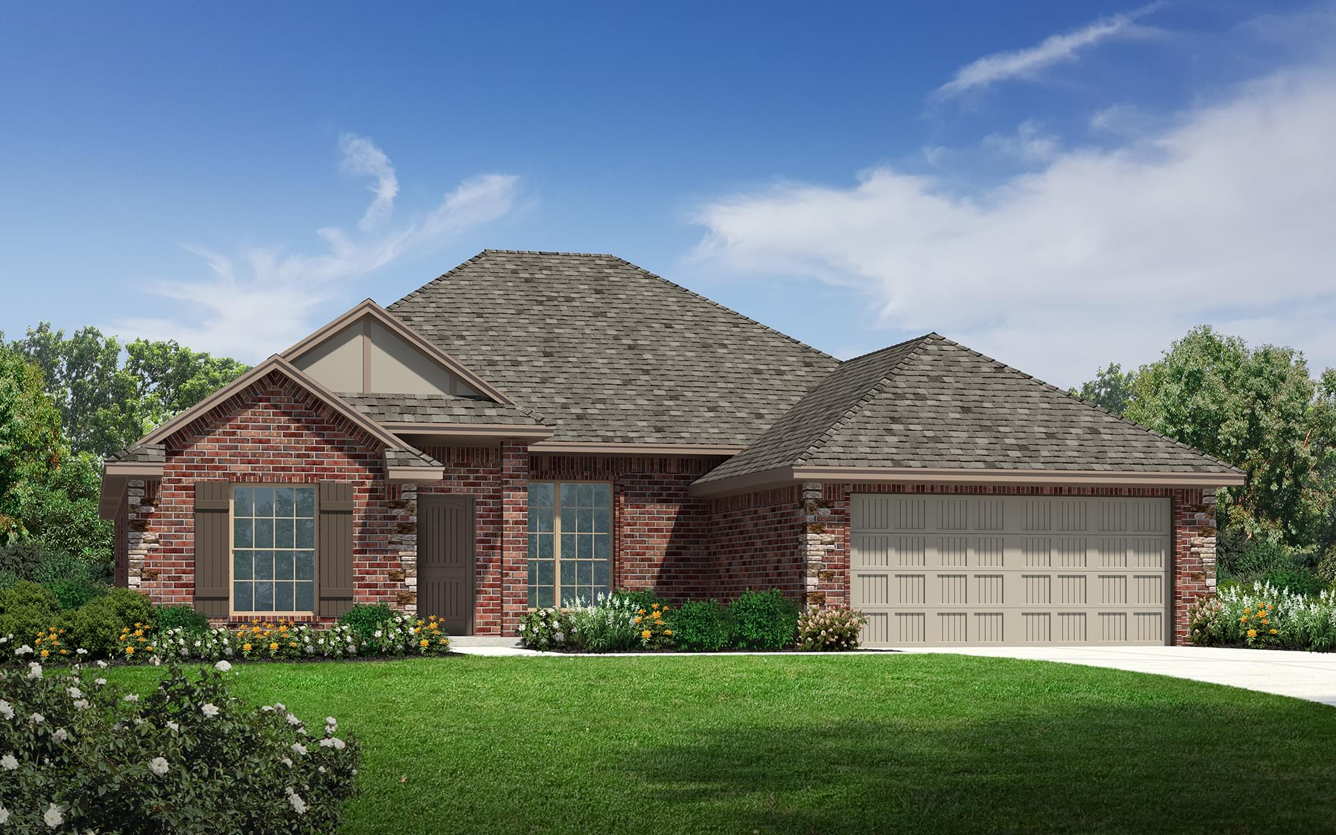 The Chelsea New Home in Coweta, OK | Wynstone from Home Creations