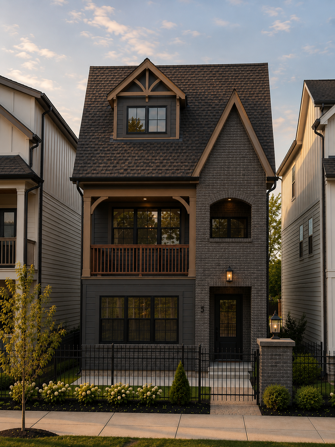 New home elevation schemes at Highland Gardens
