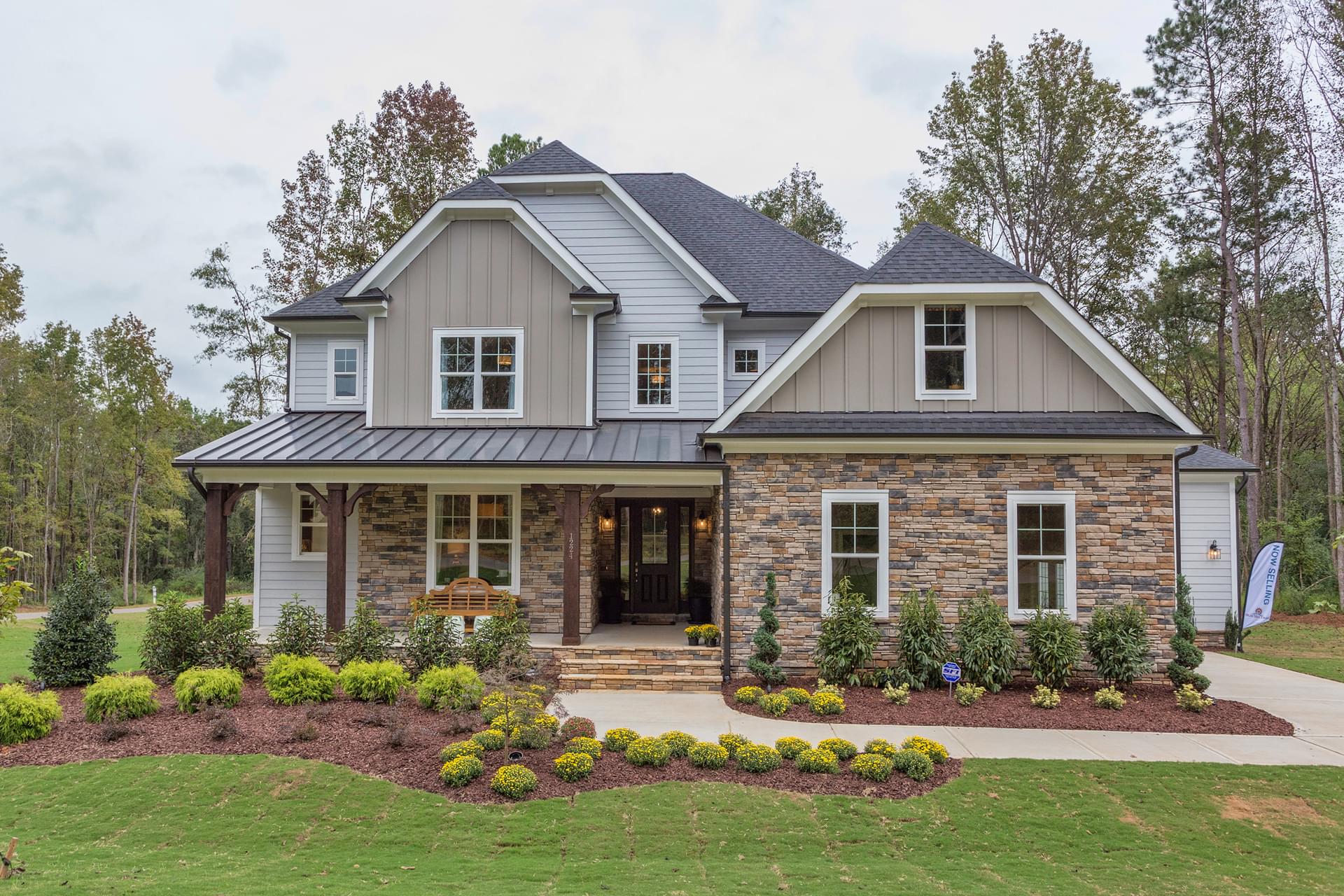 The Charlotte New Home in Raleigh, NC Olde Mill Trace from Caruso Homes