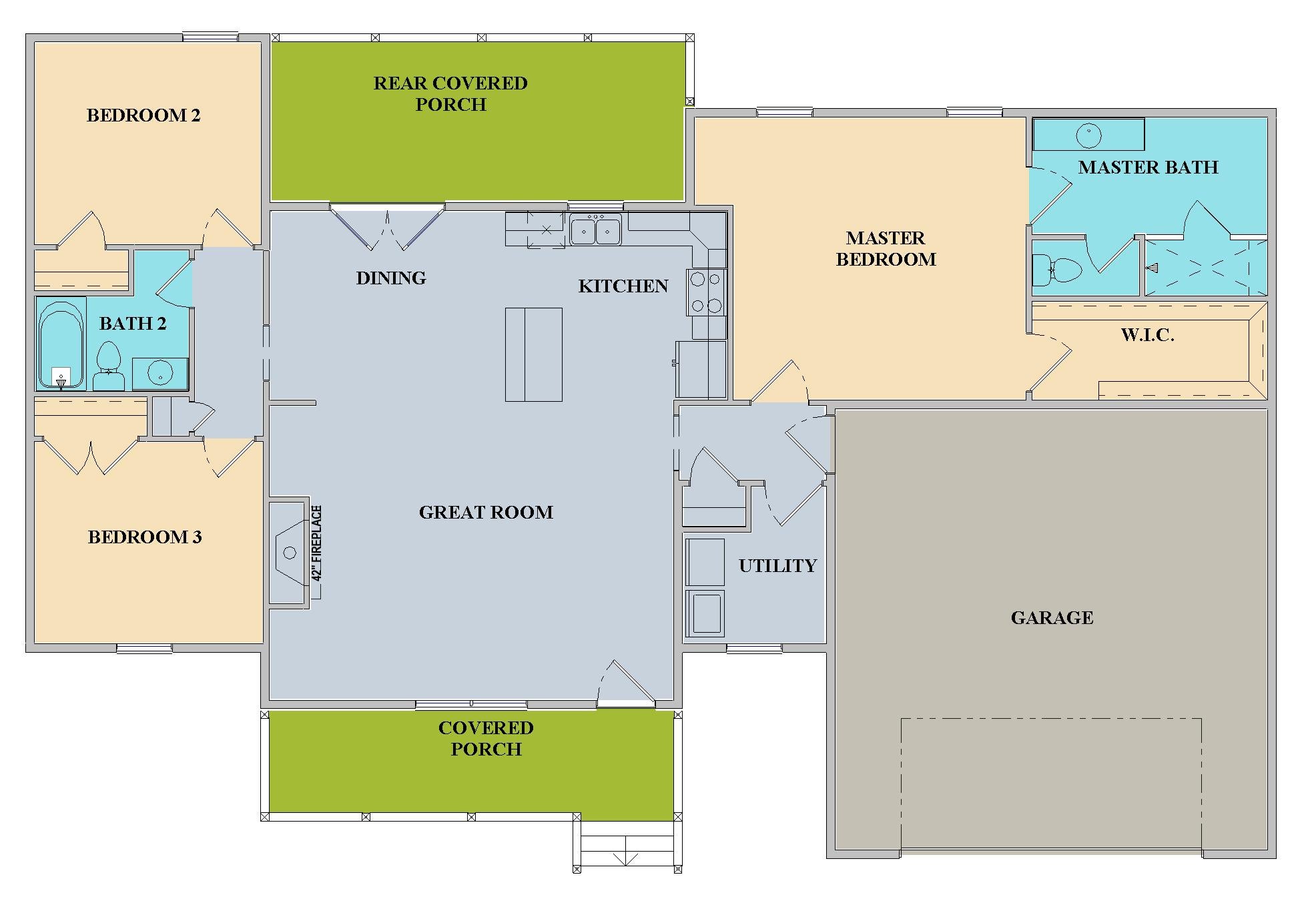 The Rolling Meadows New Home from Brown Haven