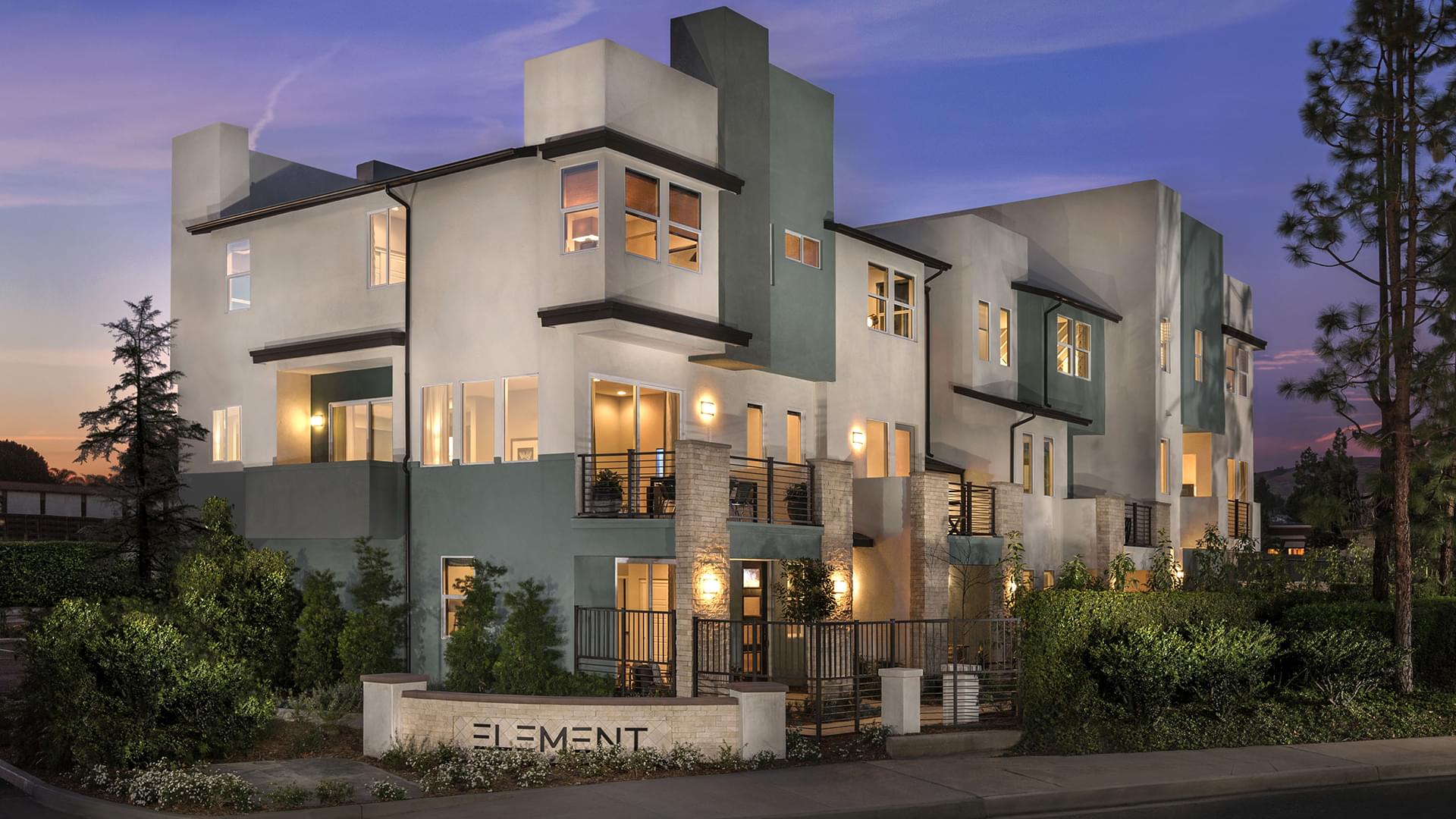 New Homes in Brea, CA Element at Central Park Village from DeNova Homes