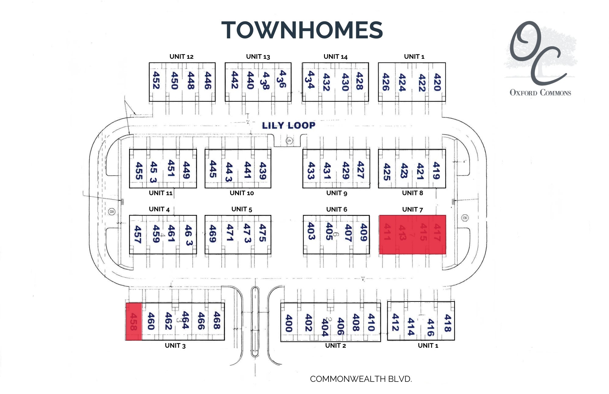 - Townhomes Map