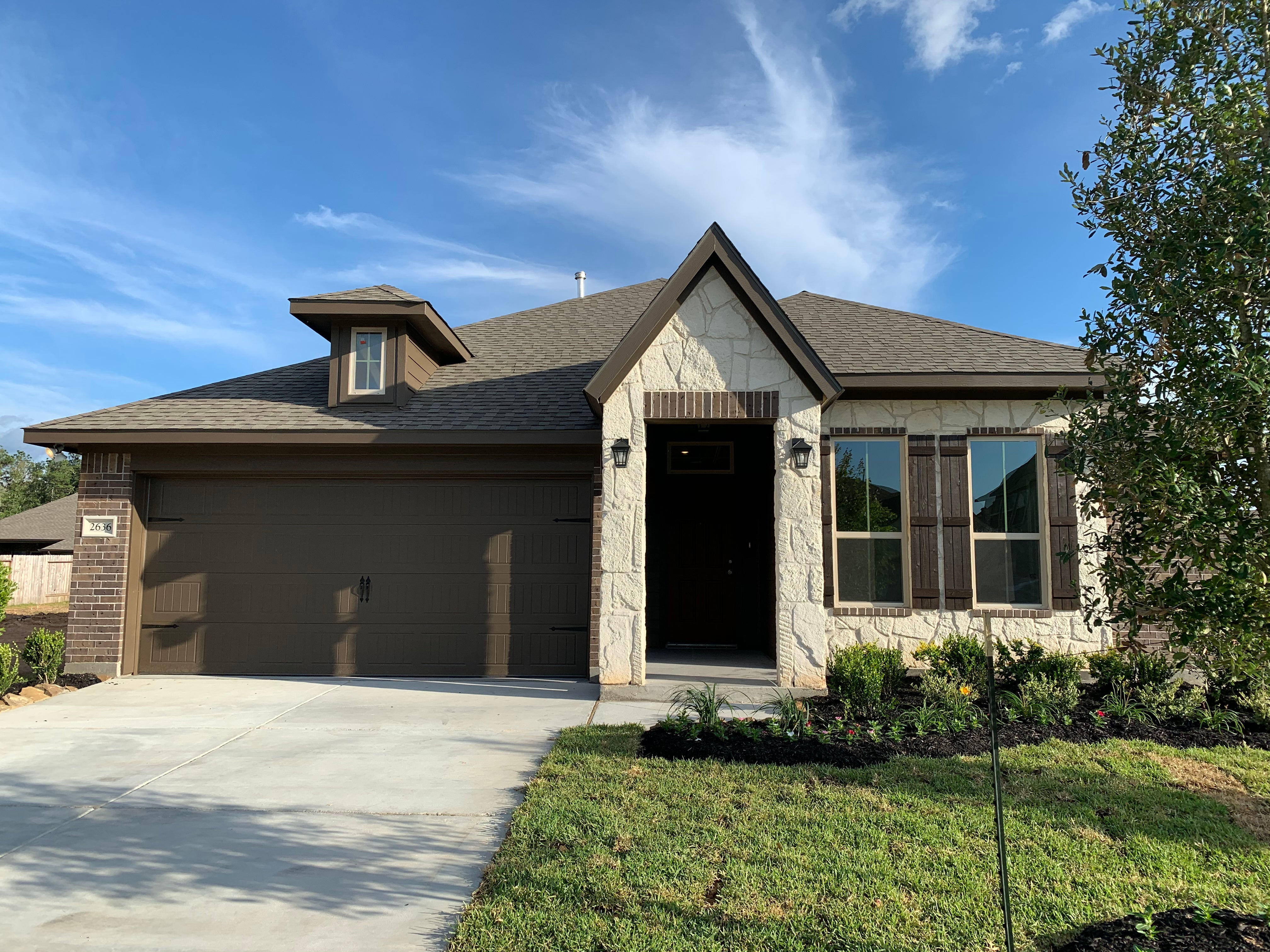 2636 Sagedale Drive, Conroe, Tx New Home For Sale 