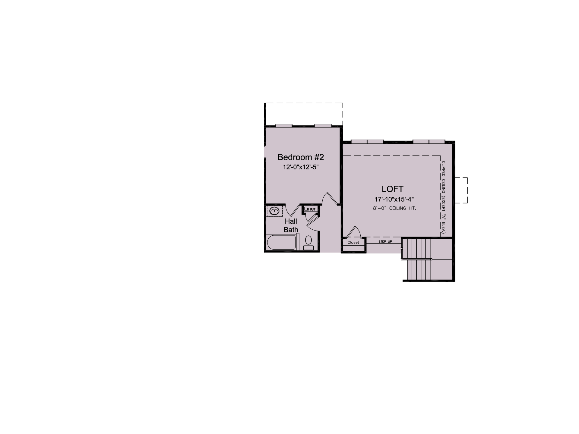 Loft Above Family Room
