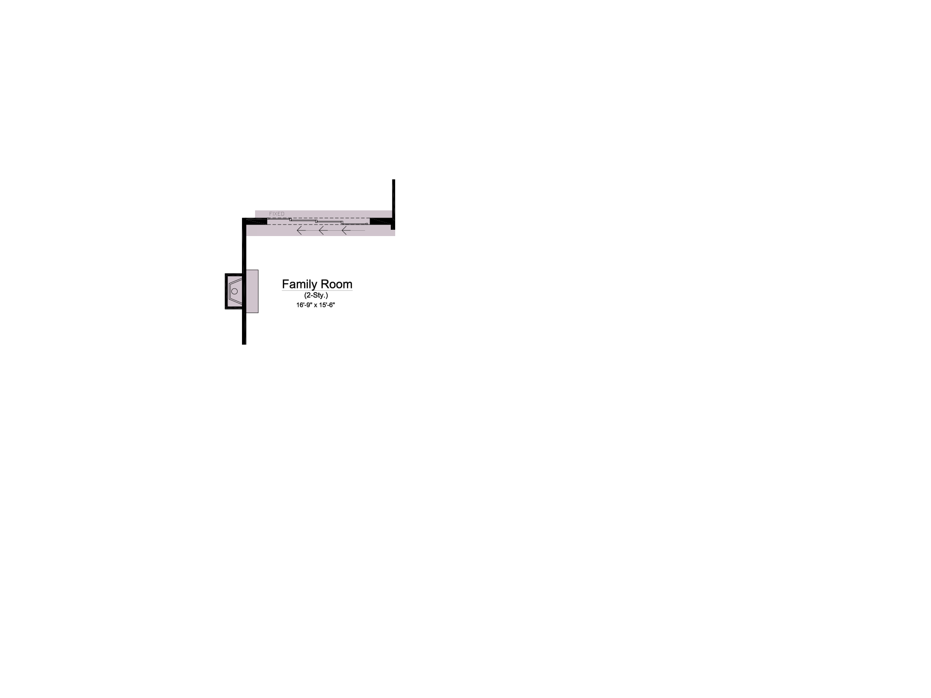 Multi-Slide Unit in Family Room