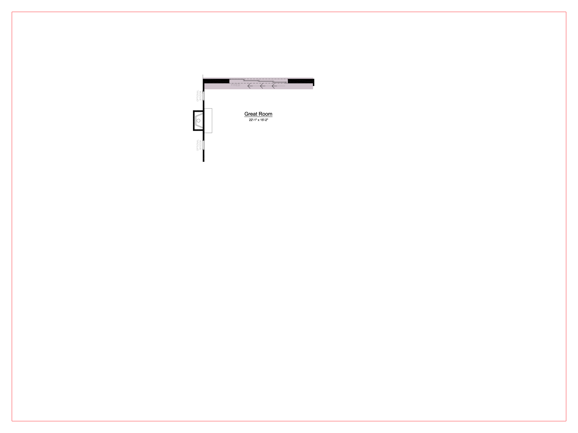 Multi-Slide Unit at Family Room