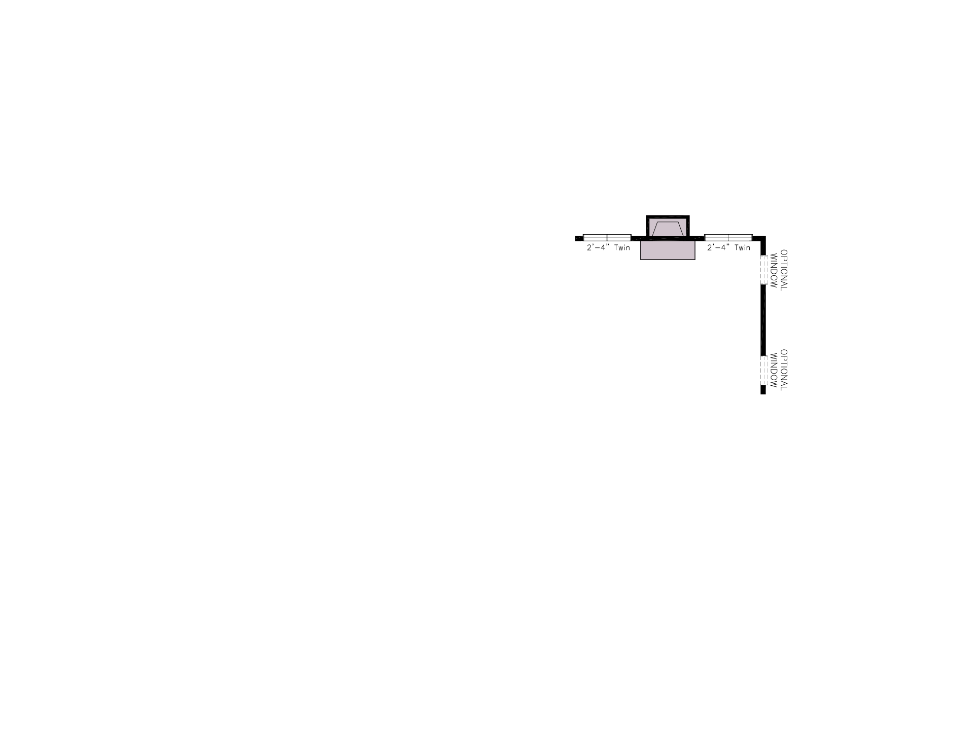 Rear Fireplace