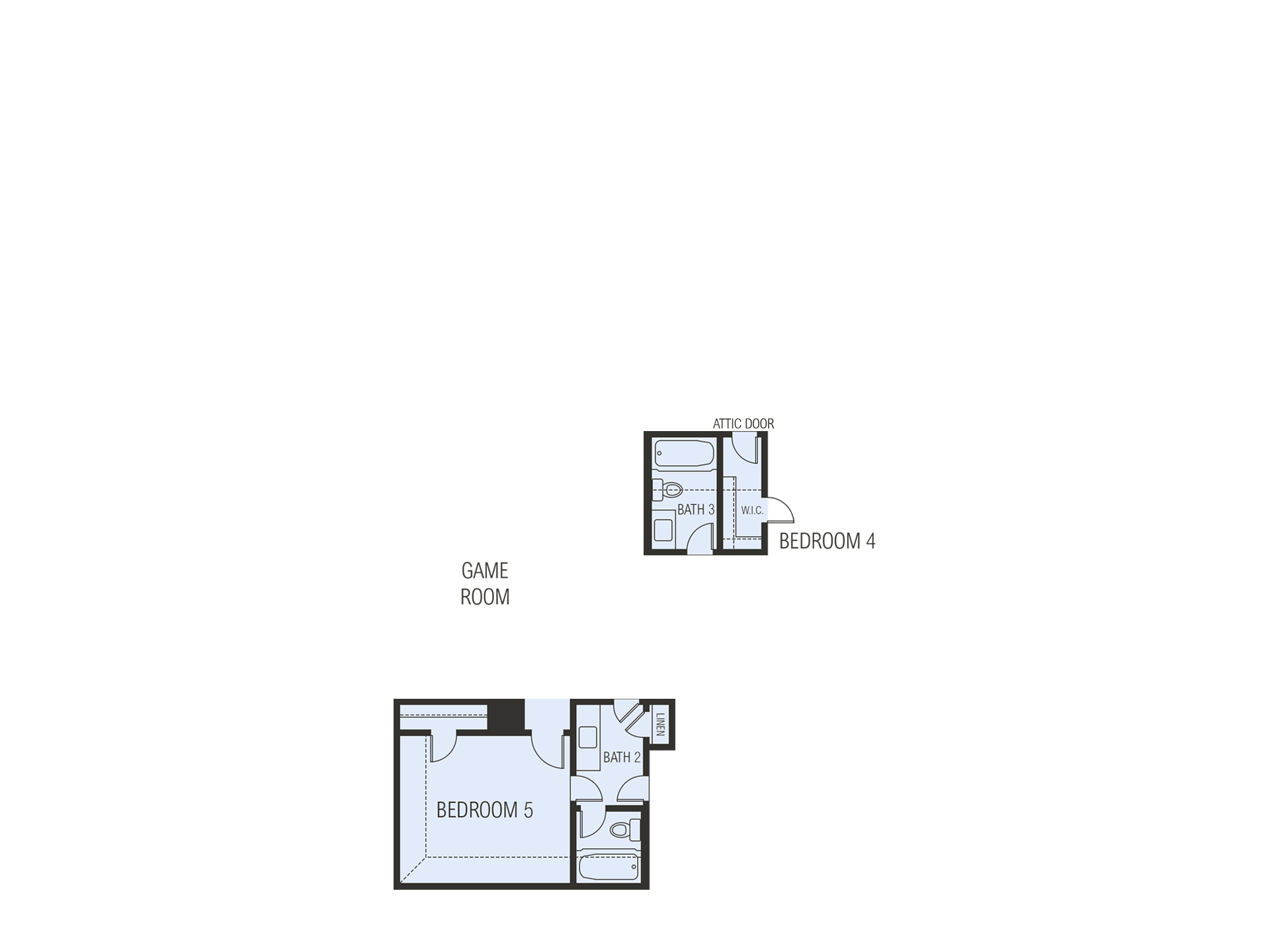 Bedroom 5 & Bath 3