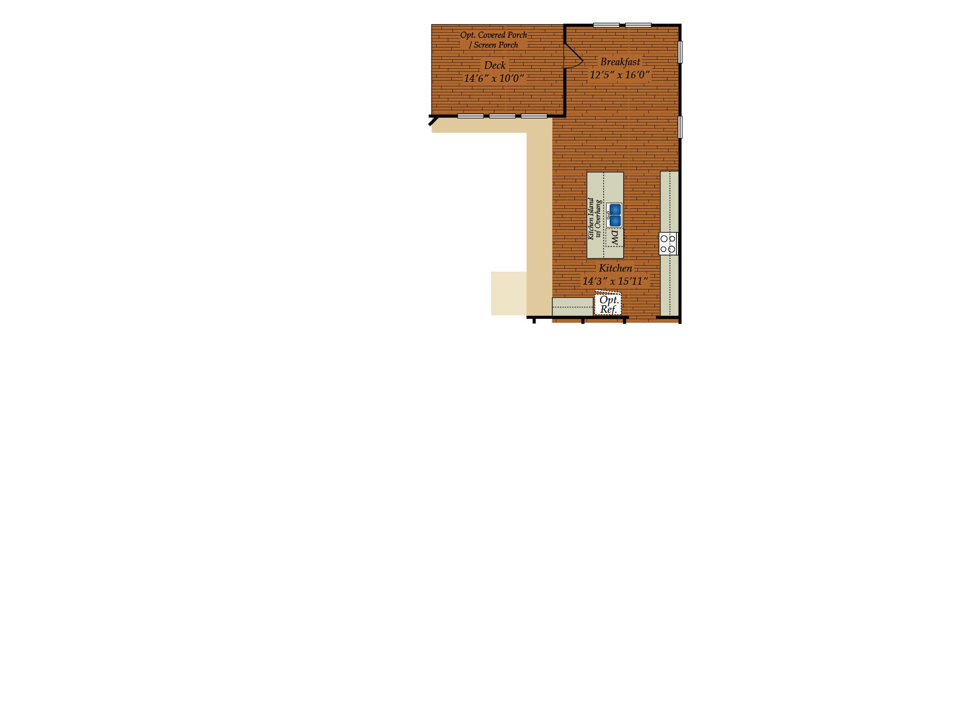 Expanded Kitchen