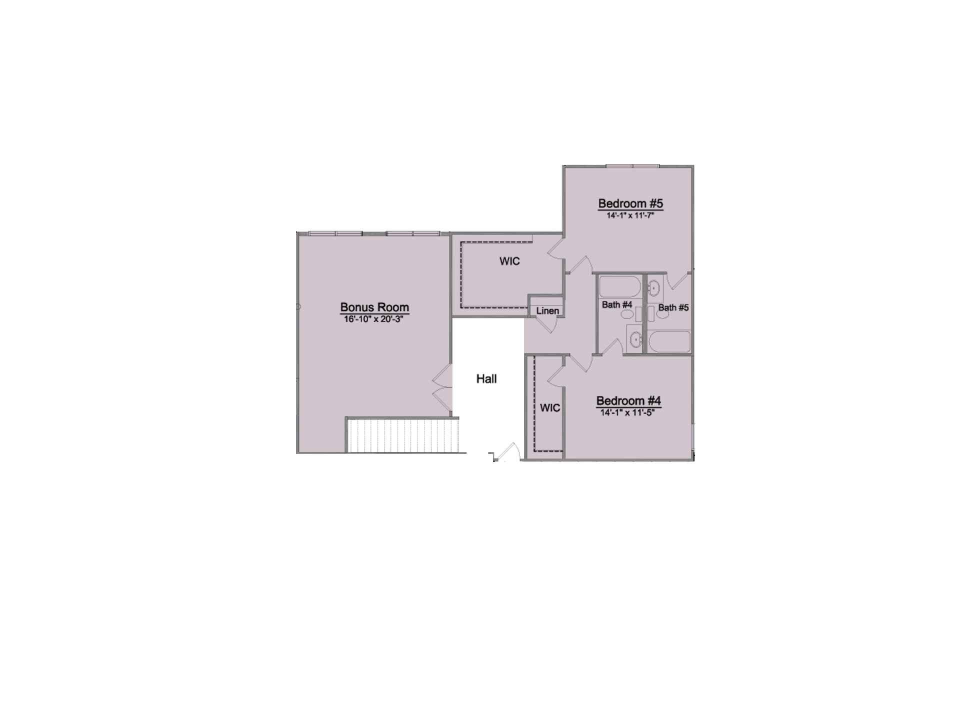 Bonus Room and Bedroom 5