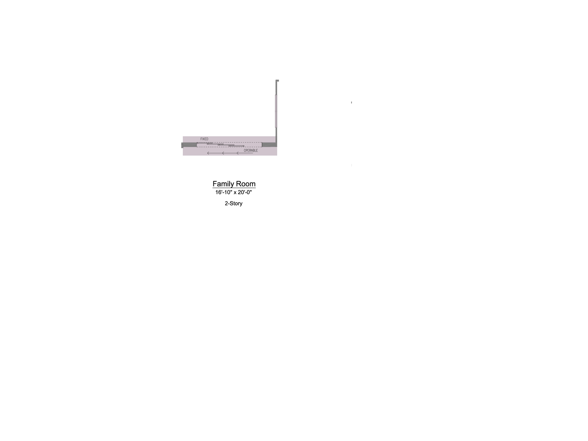 Multi-Slide Unit in Family Room