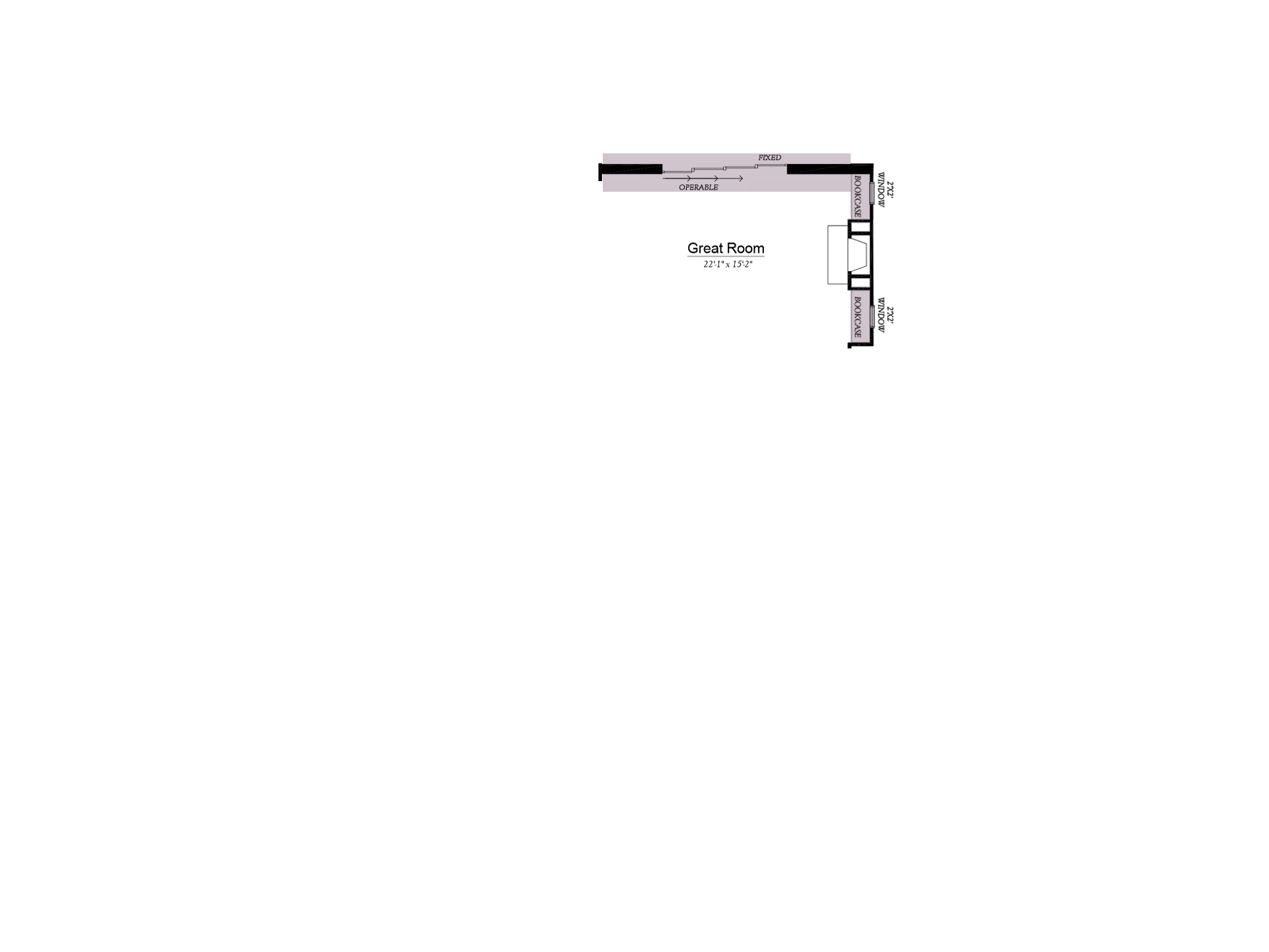 Multi-Slide Unit with Bookshelves