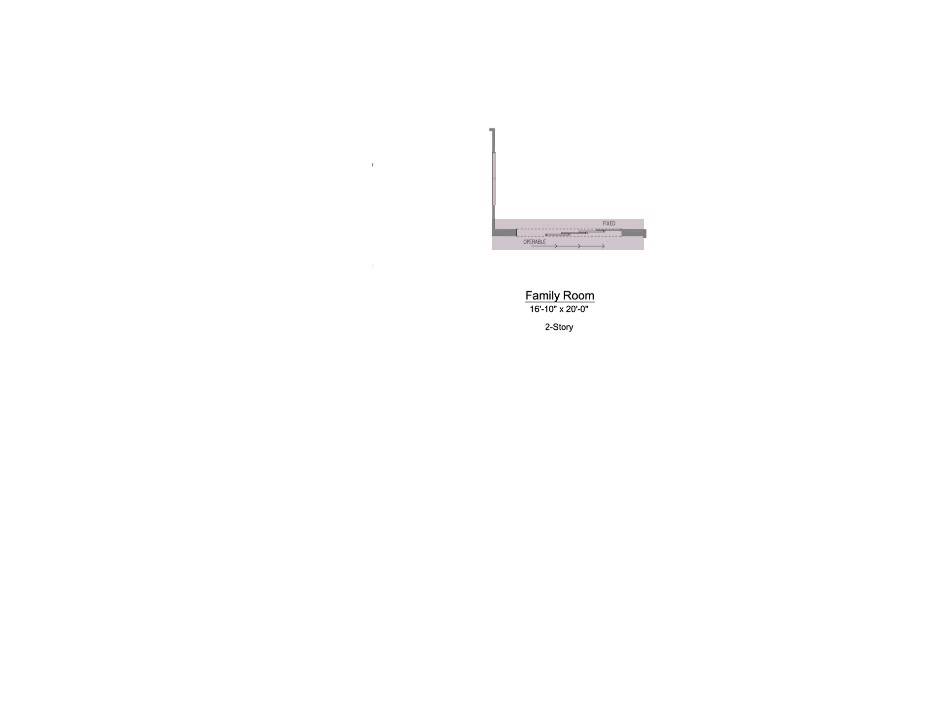 Multi-Slide Unit in Family Room