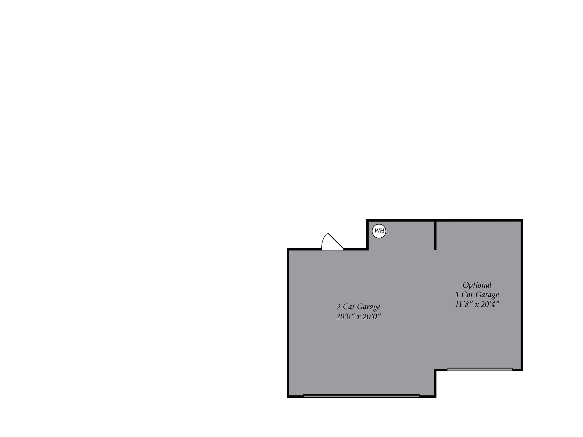 3 Car Garage