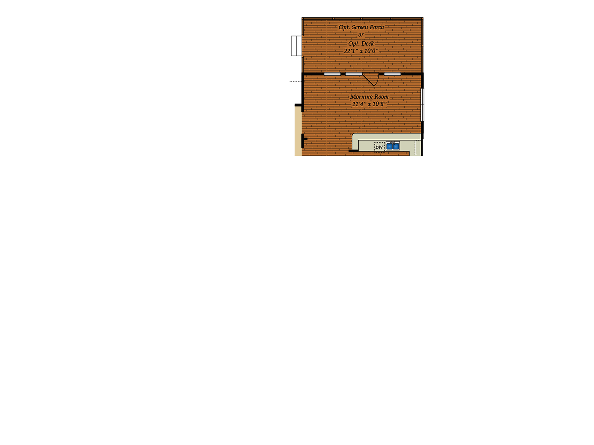 Morning Room with Screen Porch