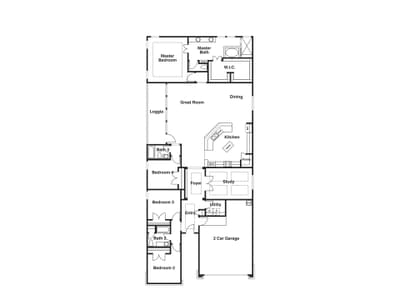 Monticello Interactive Floorplan