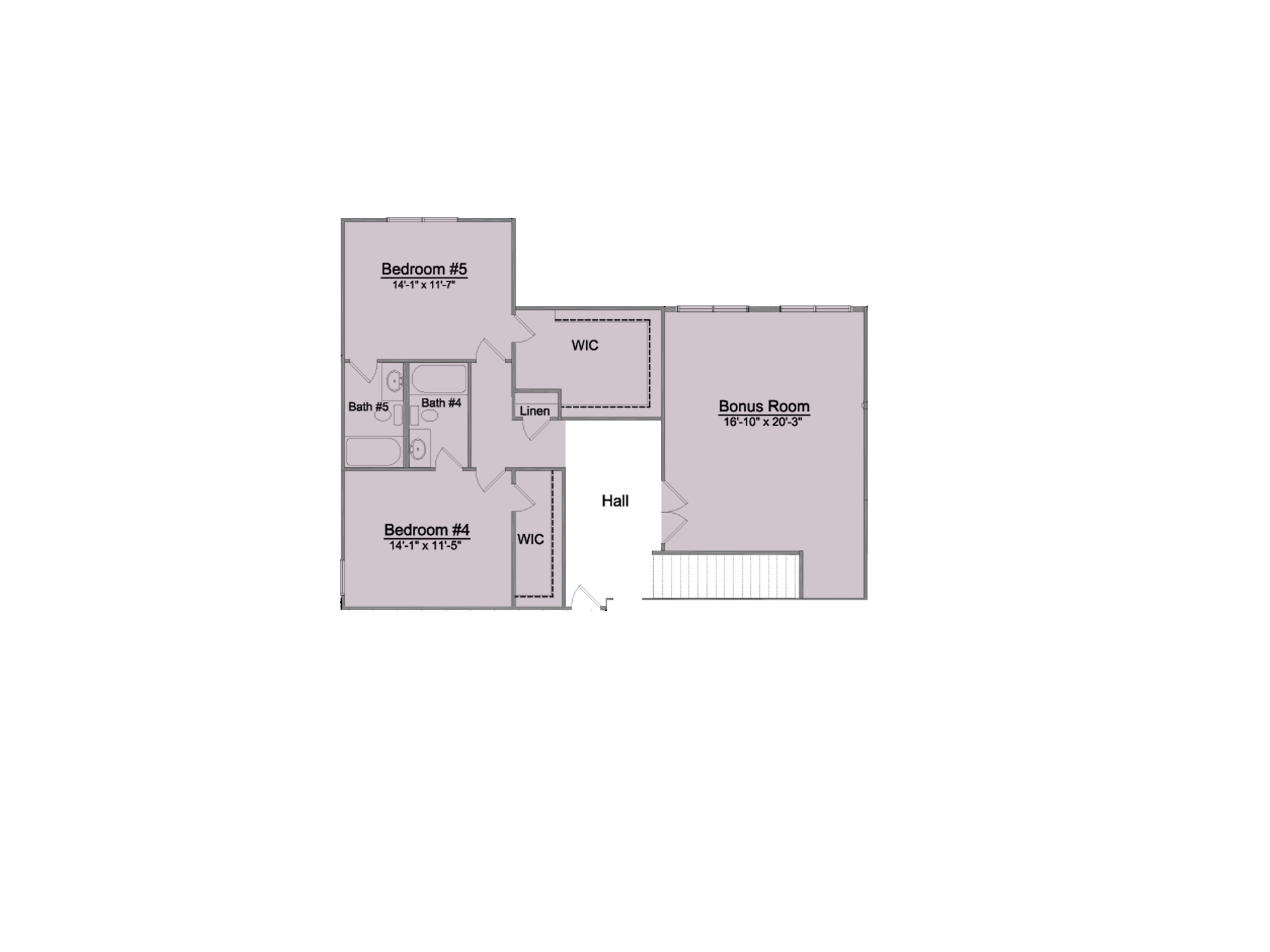 Bonus Room and Bedroom 5